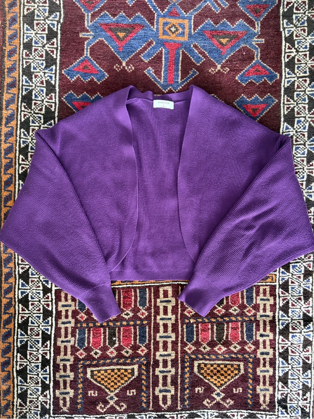 Babaton Purple Decision Shrug - Picture 2 of 4